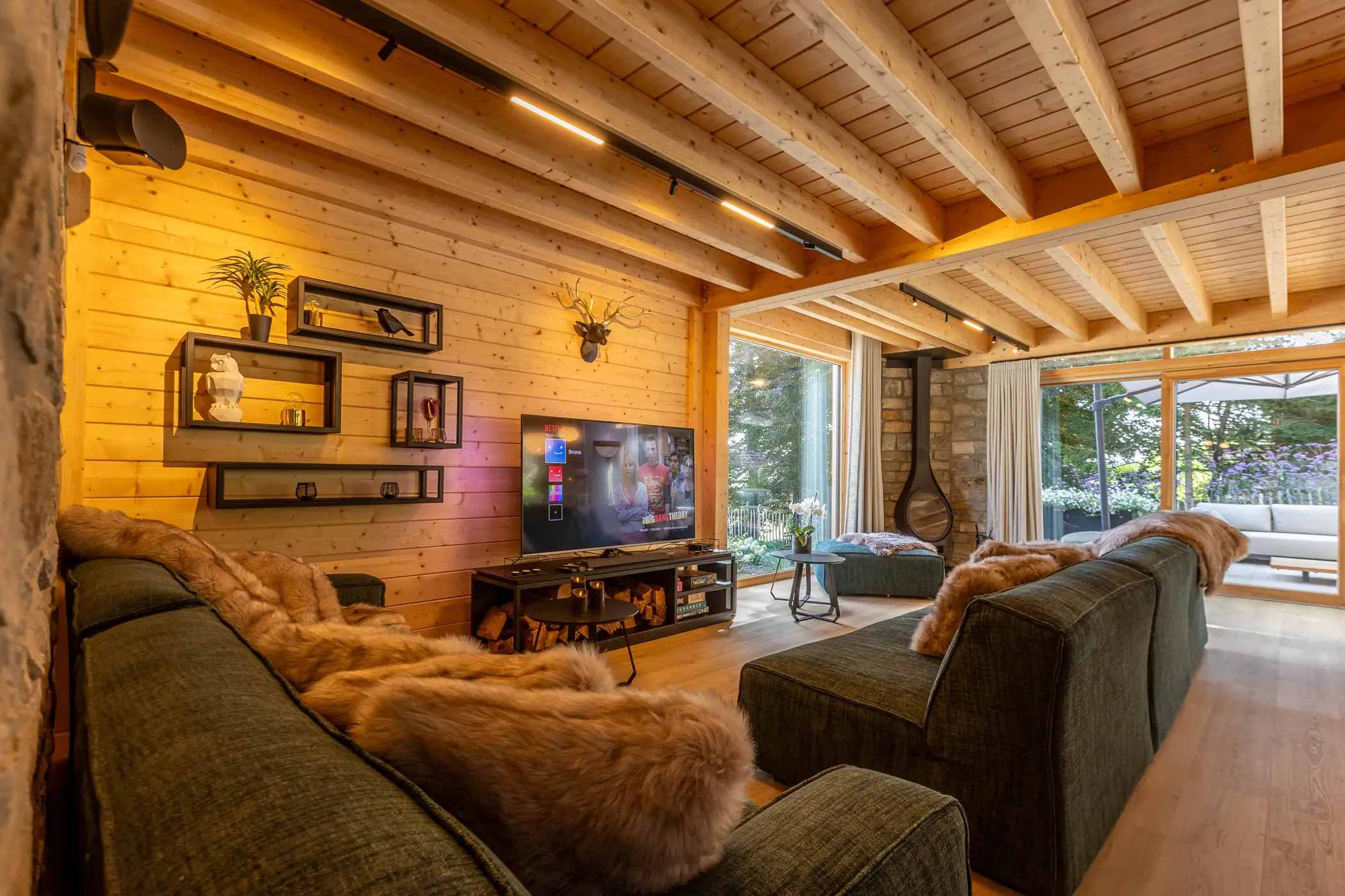 Cottage for 10 people in Tenneville Villa Wood